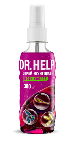 DR. HELP (Доктор Хелп) 300 мл спрей-фунгіцид проти хвороб, Кіссон 721377280 фото