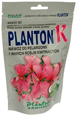 Planton K (Плантон) для пеларгоній 200 г мінеральне водорозчинне добриво NPK 16.11.24, Plantapol Zaborze 543534297 фото