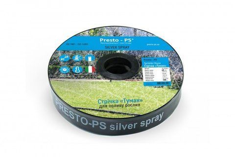 Шланг туман лента Silver Spray длина 200 м, ширина полива 5 м, диаметр 25 мм, Presto-PS (402007-5) 402007-5 фото